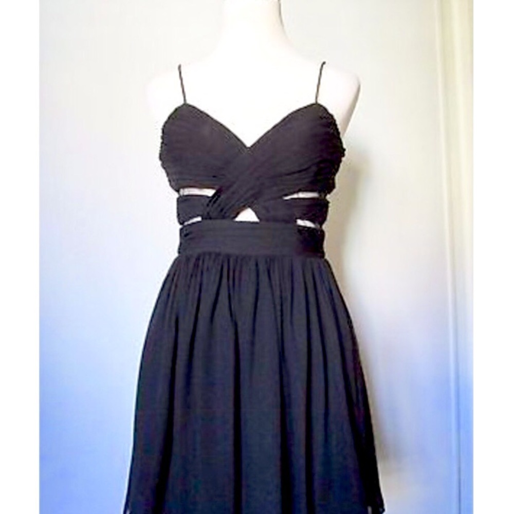 HAILEY LOGAN by ADRIANNA PAPELL Cutout Dress